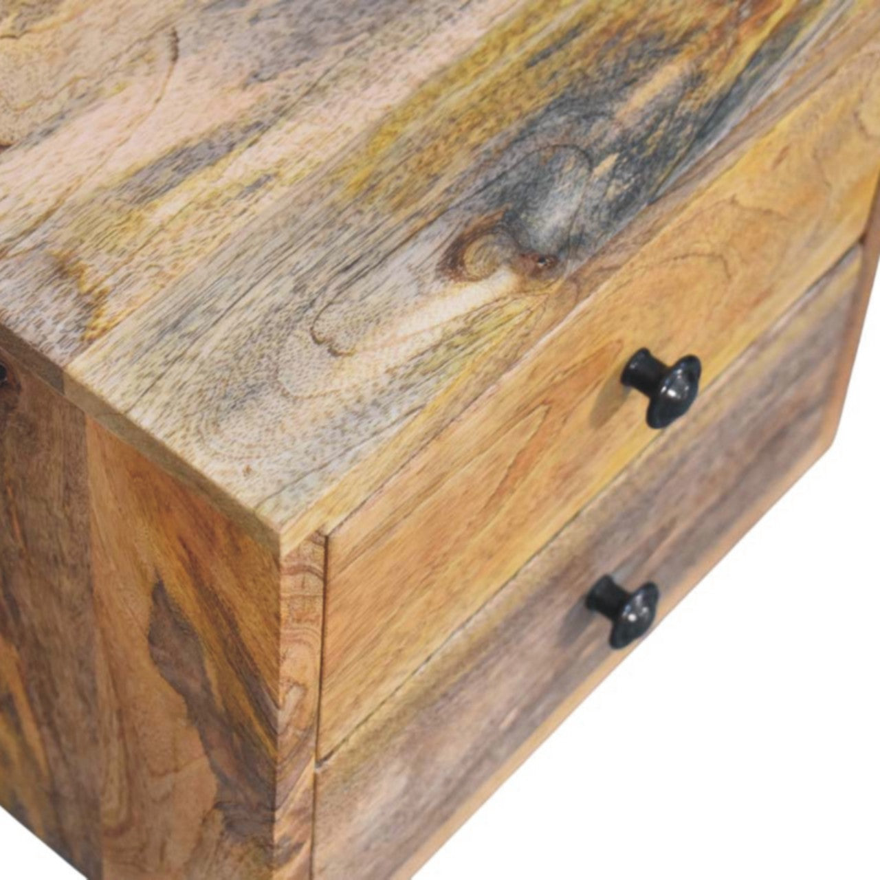 Solis 2-Drawer Oak-ish Wall Mounted Nightstand